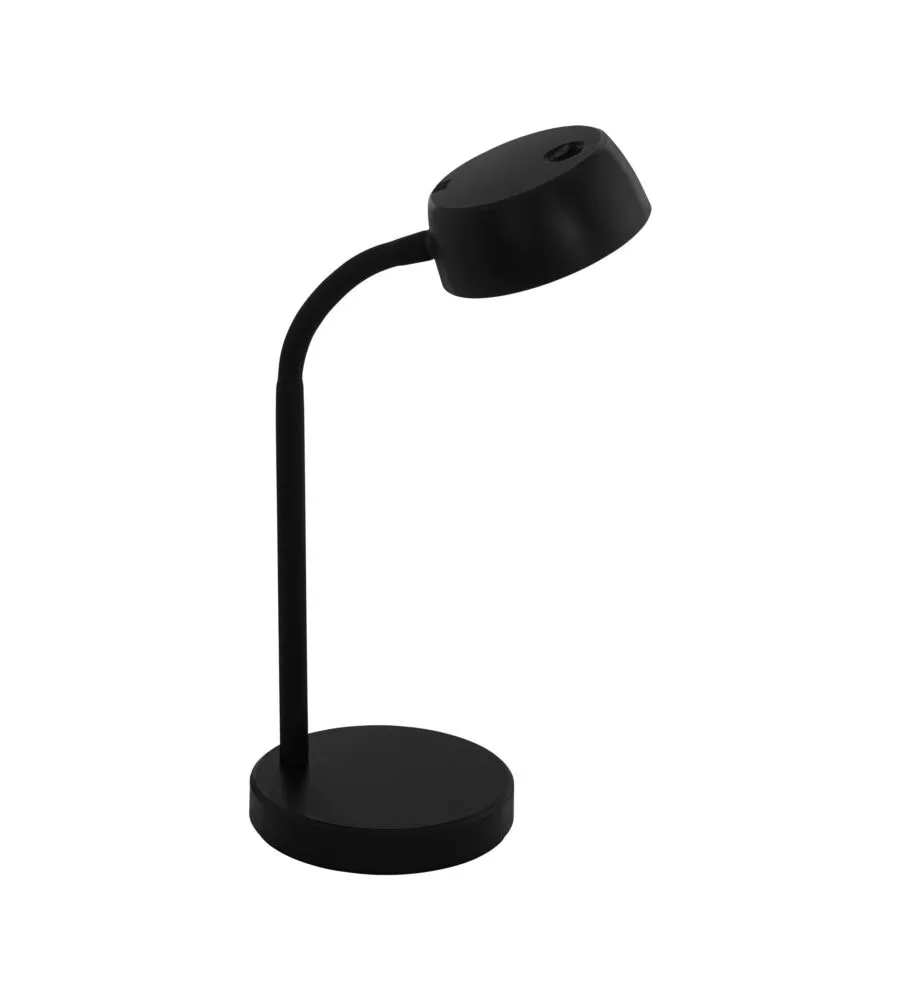 Lampada da tavolo led "cabales" nero 4,5w, 490 lm